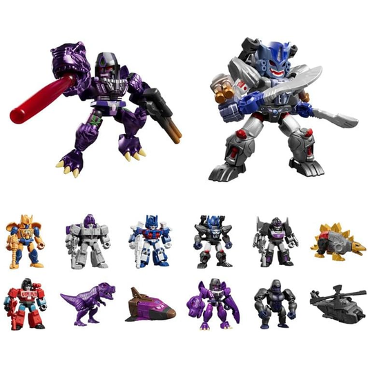 Blokees Transformers Defender Version 06 Brutal Fang, Mini Model Kit, Assemble Yourself, Optimus Prime, Bumblebee, Megatron, Autobots, Decepticons, Genuine Licensed Collectible, Officially Licensed Transformers Merchandise