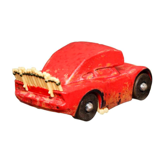 Disney Pixar Cars Cave Lightning McQueen, Die-Cast Metal Toy Car, Authentic Character Vehicles, Cars Movies, Disney+ Cars on the Road, Kids Push-Around Play