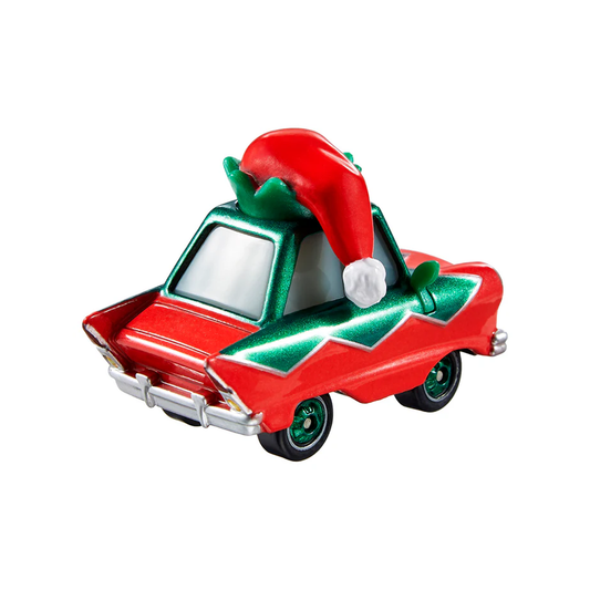 Disney Pixar Cars Holiday Clutch Kringle Christmas Wintertime Cruisers, Die-Cast Metal Toy Car, Authentic Character Vehicles, Cars Movies, Disney+ Cars on the Road, Kids Push-Around Play