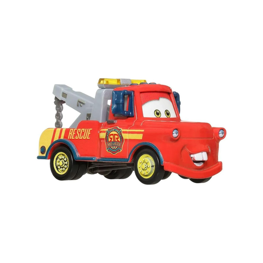 Disney Pixar Cars Radiator Springs Race & Rescue Mater, Die-Cast Metal Toy Car, Authentic Character Vehicles, Cars Movies, Disney+ Cars on the Road, Kids Push-Around Play
