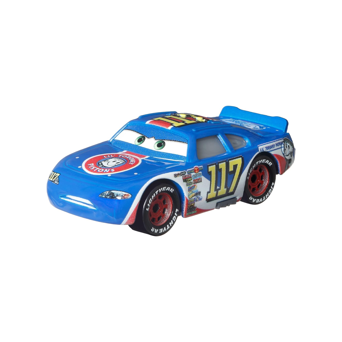 Disney Pixar Cars Ralph Carlow, Die-Cast Metal Toy Car, Authentic Character Vehicles, Cars Movies, Disney+ Cars on the Road, Kids Push-Around Play
