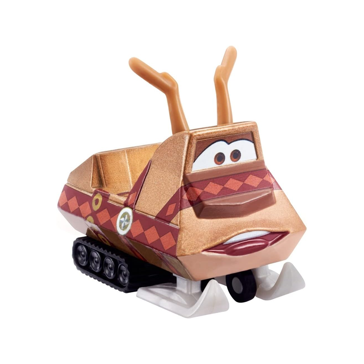 Disney Pixar Cars Holiday Snowmobile Christmas Wintertime Cruisers, Die-Cast Metal Toy Car, Authentic Character Vehicles, Cars Movies, Disney+ Cars on the Road, Kids Push-Around Play