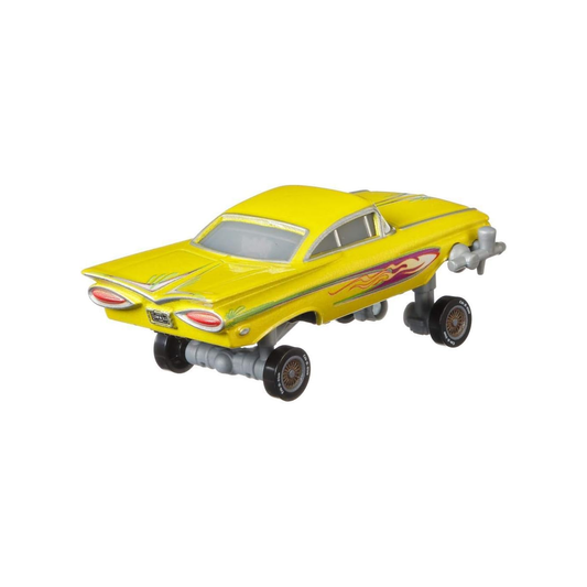 Disney Pixar Cars Yellow Hydraulic Ramone 20th Anniversary, Die-Cast Metal Toy Car, Authentic Character Vehicles, Cars Movies, Disney+ Cars on the Road, Kids Push-Around Play