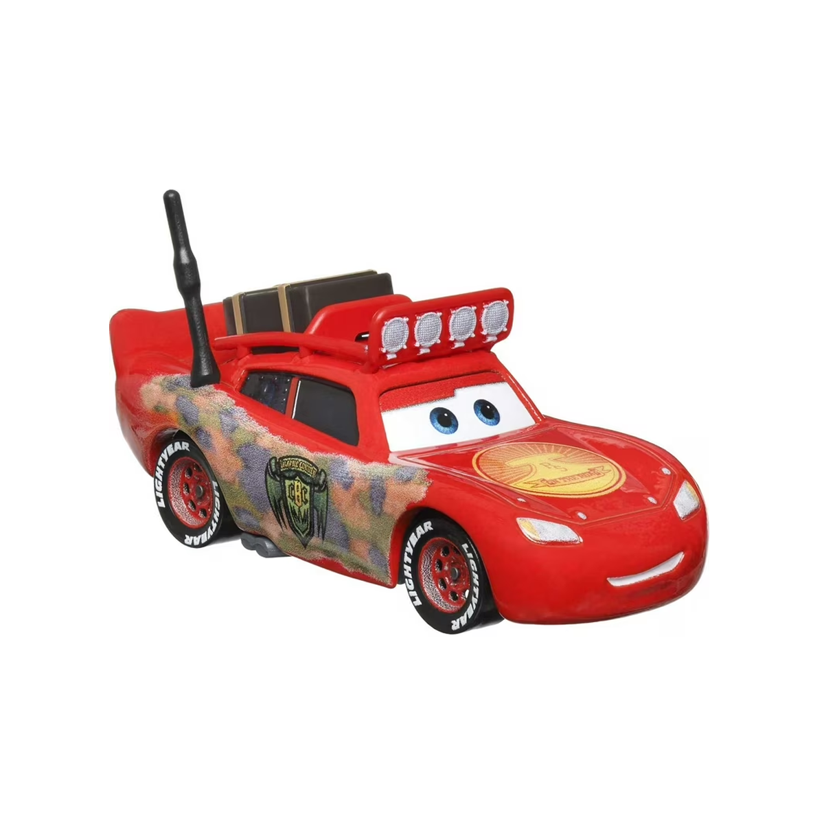 Disney Pixar Cars Cryptid Buster Lightning McQueen, Die-Cast Metal Toy Car, Authentic Character Vehicles, Cars Movies, Disney+ Cars on the Road, Kids Push-Around Play