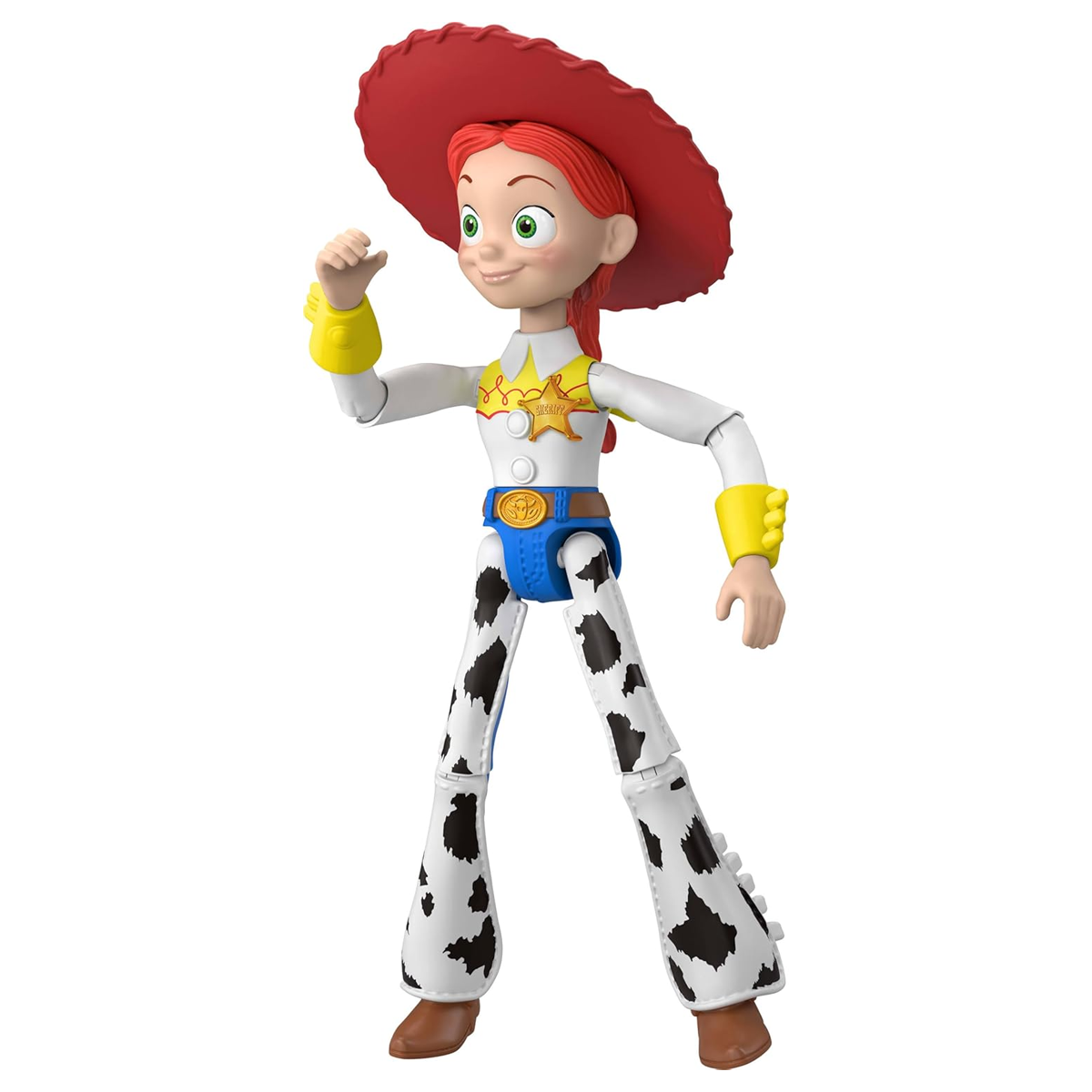 Disney Pixar Toy Story Play Scale Jessie, Mattel Action Figure, Favorite Characters, Realistic Play or Display, Fun Toy For Kids, Accurate Authentic, Officially Licensed,