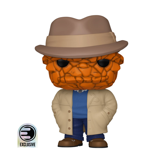 Funko Pop! The Thing (Trench Coat) #1524, The Fantastic Four First Steps Vinyl Figure Bobblehead