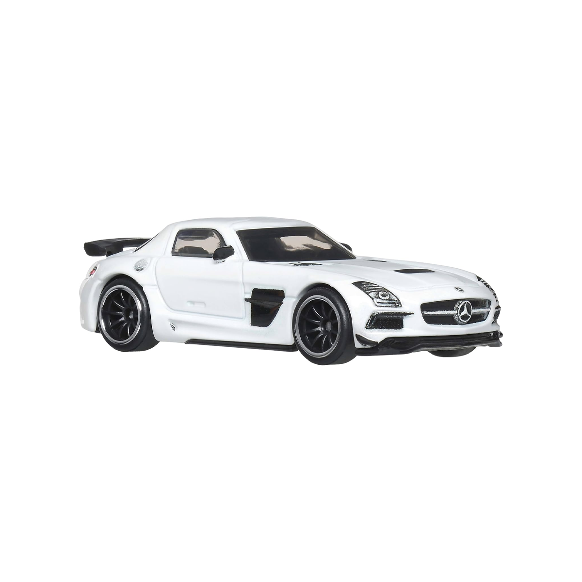 Hot Wheels Premium Fast & Furious Mercedes-Benz SLS AMG Coupé Black Series, 1:64 Scale, Authentic Vehicle Replicas, Cars, Real Riders, Metal, Display and Play