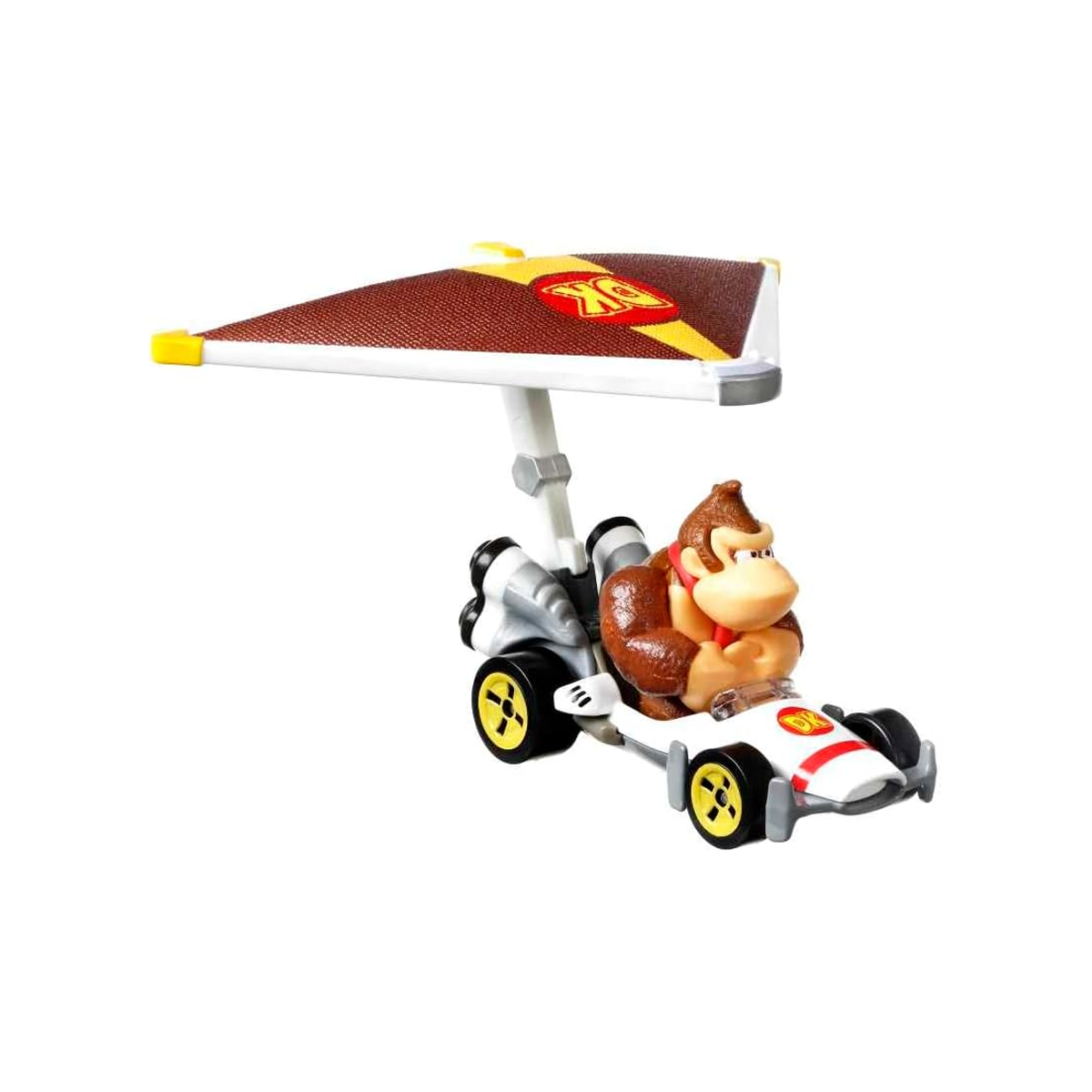 Hot Wheels Mario Kart Gliders Donkey Kong B-Dasher Super Glider, Push and Play Plane Car, Toy Cars, Stunt Race Adventure, Fan Favorite, Collector, 2026 Mattel