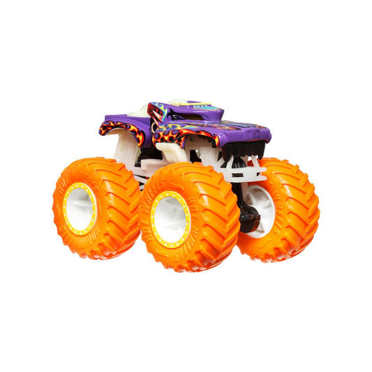 Hot Wheels Monster Trucks Glow in the Dark Hotweiler, Crashing, Smashing, 1:64 Scale, Authentic Vehicle Replicas, Cars, Display and Play, Mattel, 2025 2026, Fans Collectors, Big Wheels