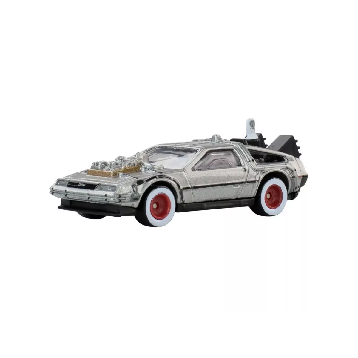Hot Wheels Premium Back To The Future Part 3 Time Machine 1955, Pop Culture, 1:64 Scale, Authentic Vehicle Replicas, Cars, Real Riders, Metal, Display and Play, Mattel, Pop Culture 2025 2026