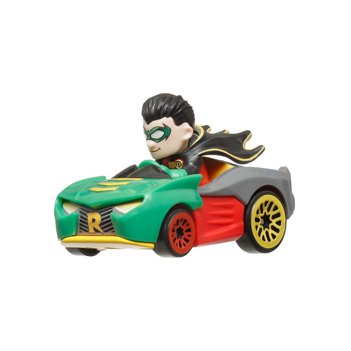 Hot Wheels Racer Verse Batman and Robin, 2026 2-Pack, DC Comics, Toy Cars Vehicles Die-Cast, 1:64 Scale, Push and Go Play