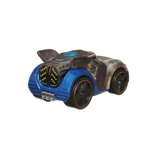 Hot Wheels Character Cars Rocket Racoon, Guardians of the Galaxy, 1:64 Scale Car Vehicle, Licensed Blockbuster Marvel, Push-Around Play, Toy Collectors
