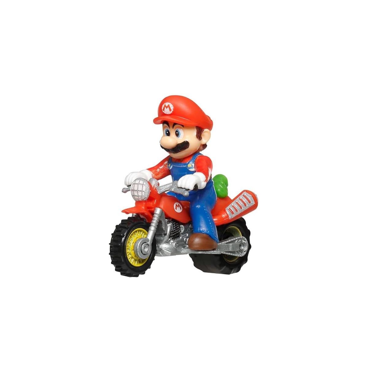 Hot Wheels The Super Mario Galaxy Movie Mario Motorcycle, Mario Kart, Toy Race Car, Original Character, Push and Play, Nintendo, Illumination