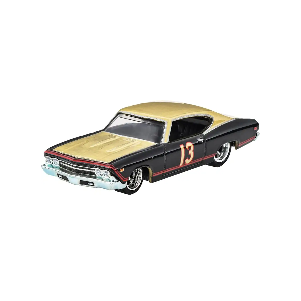 Hot Wheels Premium '69 Chevelle SS 396 Talladega Nights The Ballad of Ricky Bobby, Pop Culture, 1:64 Scale, Authentic Vehicle Replicas, Cars, Real Riders, Metal, Display and Play, Mattel, Pop Culture 2026 2027