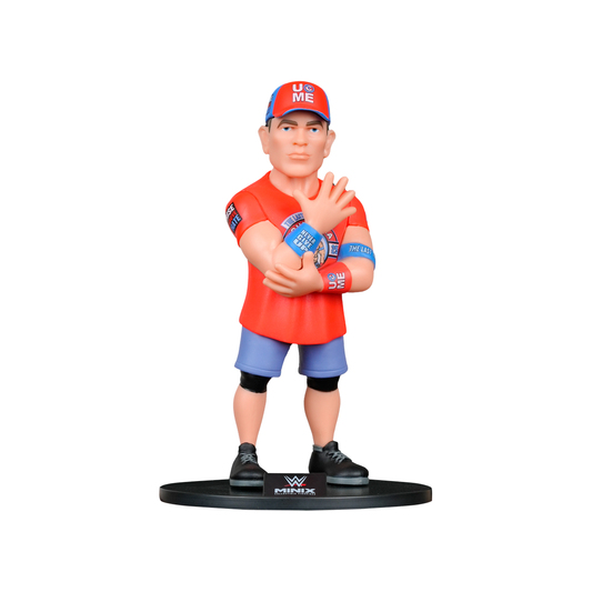 Minix Collectible Figurines WWE John Cena Sports Series 113, Action Figure, Toy, Collectors, Authentic, Officially Licensed, Premium Gift