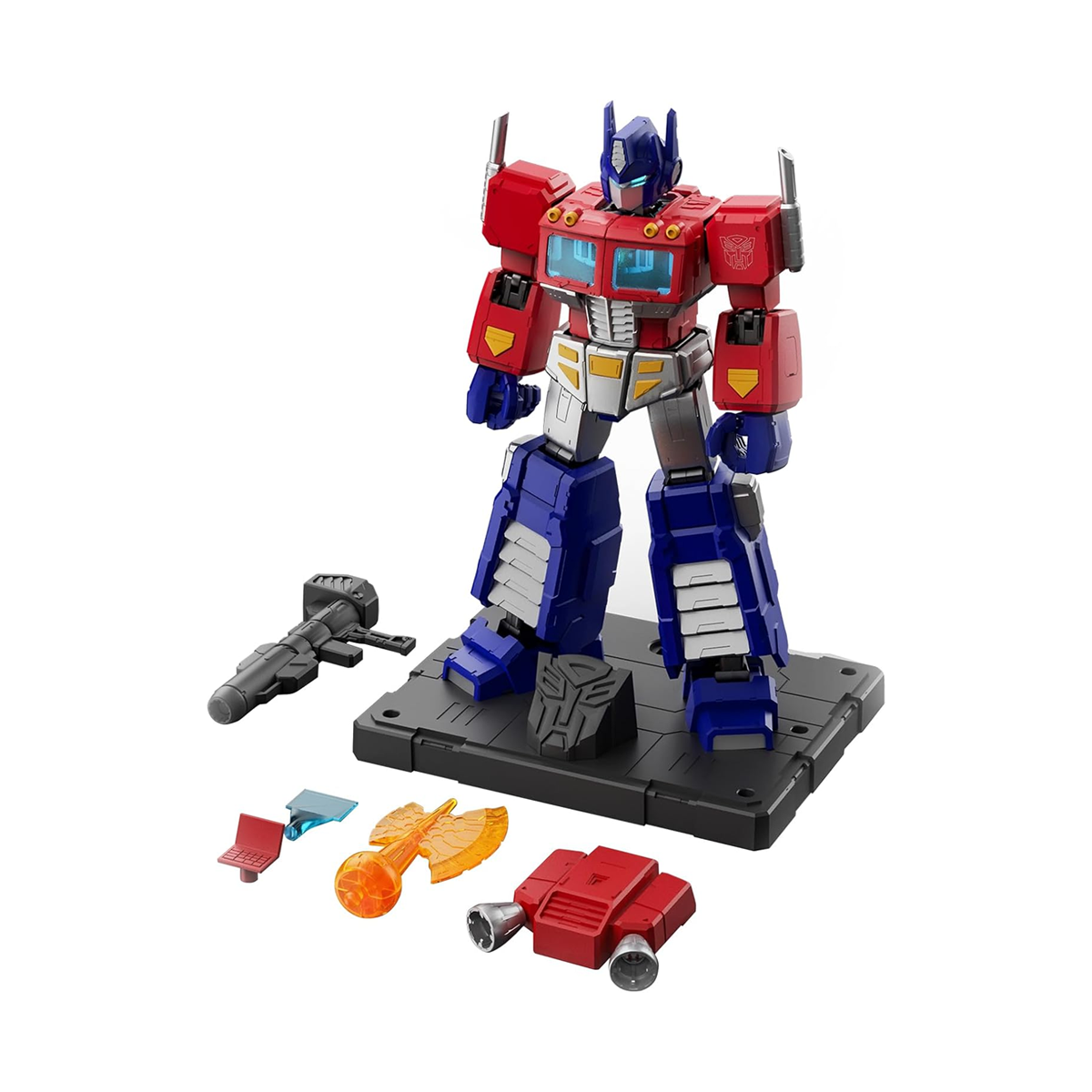 Blokees Transformers G1 Optimus Prime Action Edition, Sealed Figure Model Kit, Assemble Yourself, Bumblebee, Megatron, Autobots, Decepticons, Genuine Licensed Collectible, Officially Licensed Transformers Merchandise