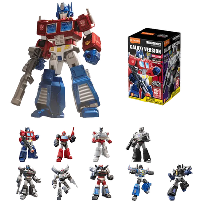 Blokees Transformers Galaxy Version 01 Roll Out, Mini Model Kit, Assemble Yourself, Optimus Prime, Bumblebee, Autobots, Decepticons, Genuine Licensed Collectible, Officially Licensed Transformers Merchandise