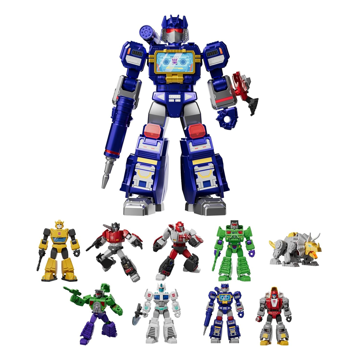 Blokees Transformers Galaxy Version 03 The Autobot Run, Mini Model Kit, Assemble Yourself, Optimus Prime, Bumblebee, Autobots, Decepticons, Genuine Licensed Collectible, Officially Licensed Transformers Merchandise
