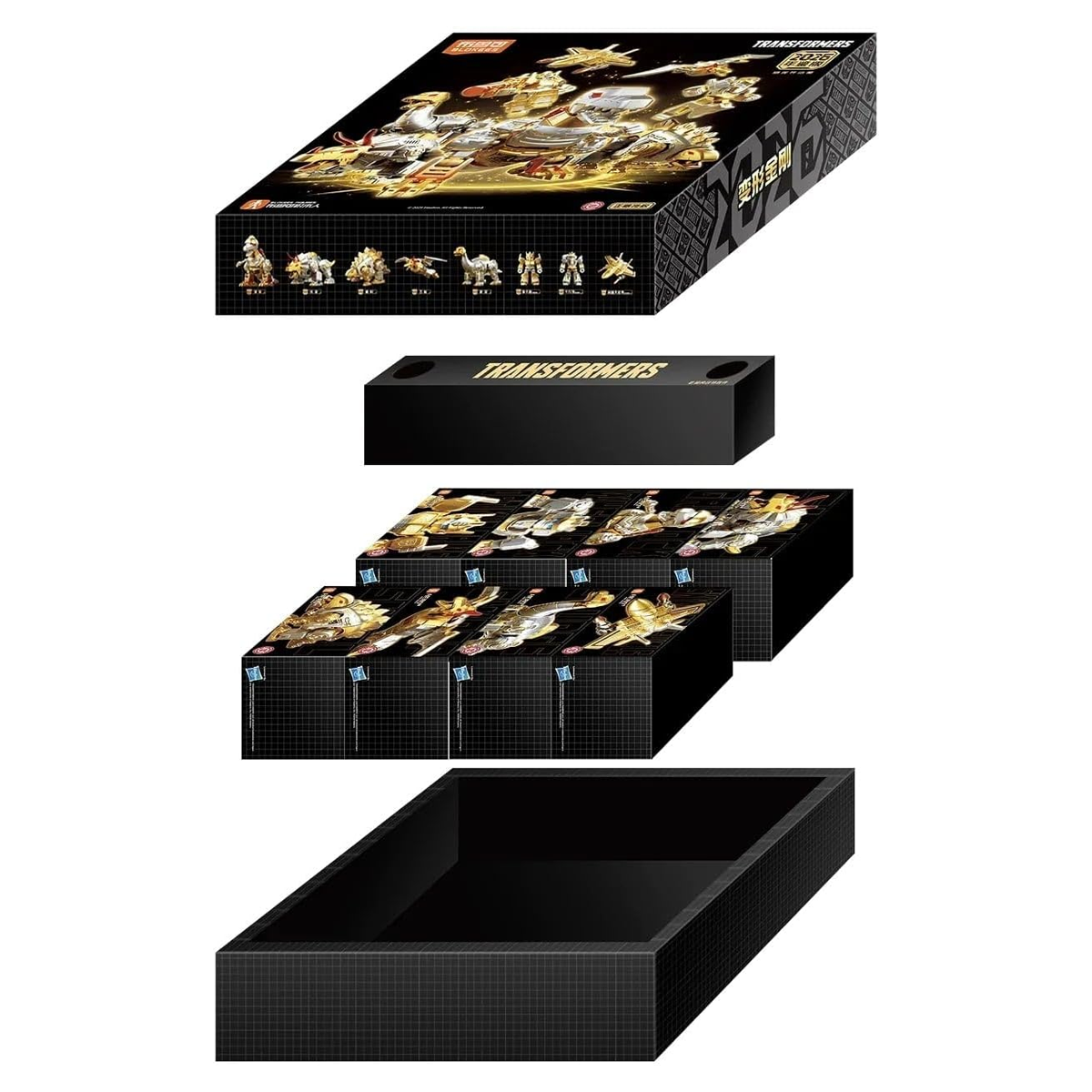 Blokees Transformers Limited Edition Gold Series 2026 X Yearly Version Dinobot Desertion, Mini Model Kit, Assemble Yourself, Optimus Prime, Bumblebee, Megatron, Autobots, Decepticons, Genuine Licensed Collectible, Officially Licensed Transformers Merchandise