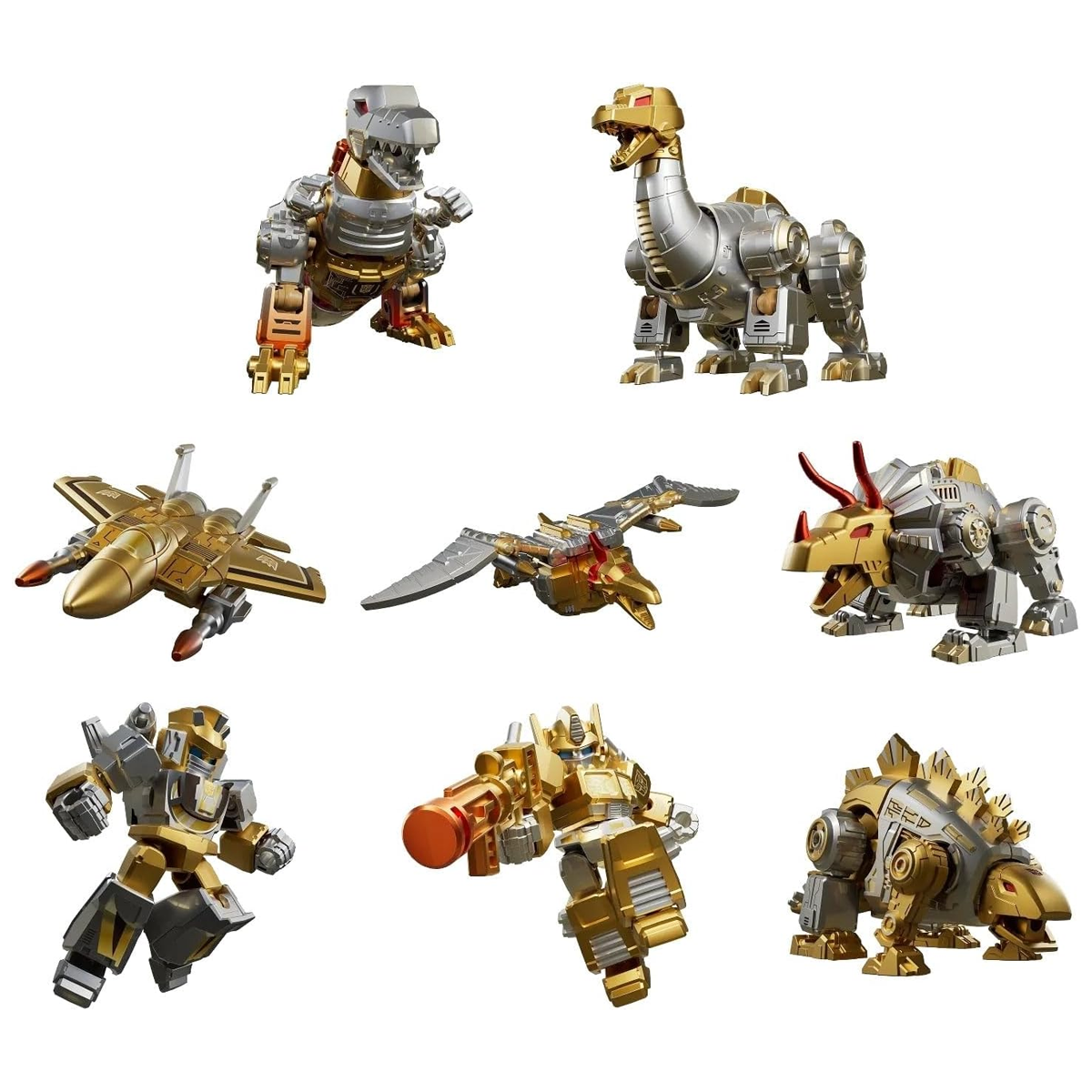 Blokees Transformers Limited Edition Gold Series 2026 X Yearly Version Dinobot Desertion, Mini Model Kit, Assemble Yourself, Optimus Prime, Bumblebee, Megatron, Autobots, Decepticons, Genuine Licensed Collectible, Officially Licensed Transformers Merchandise