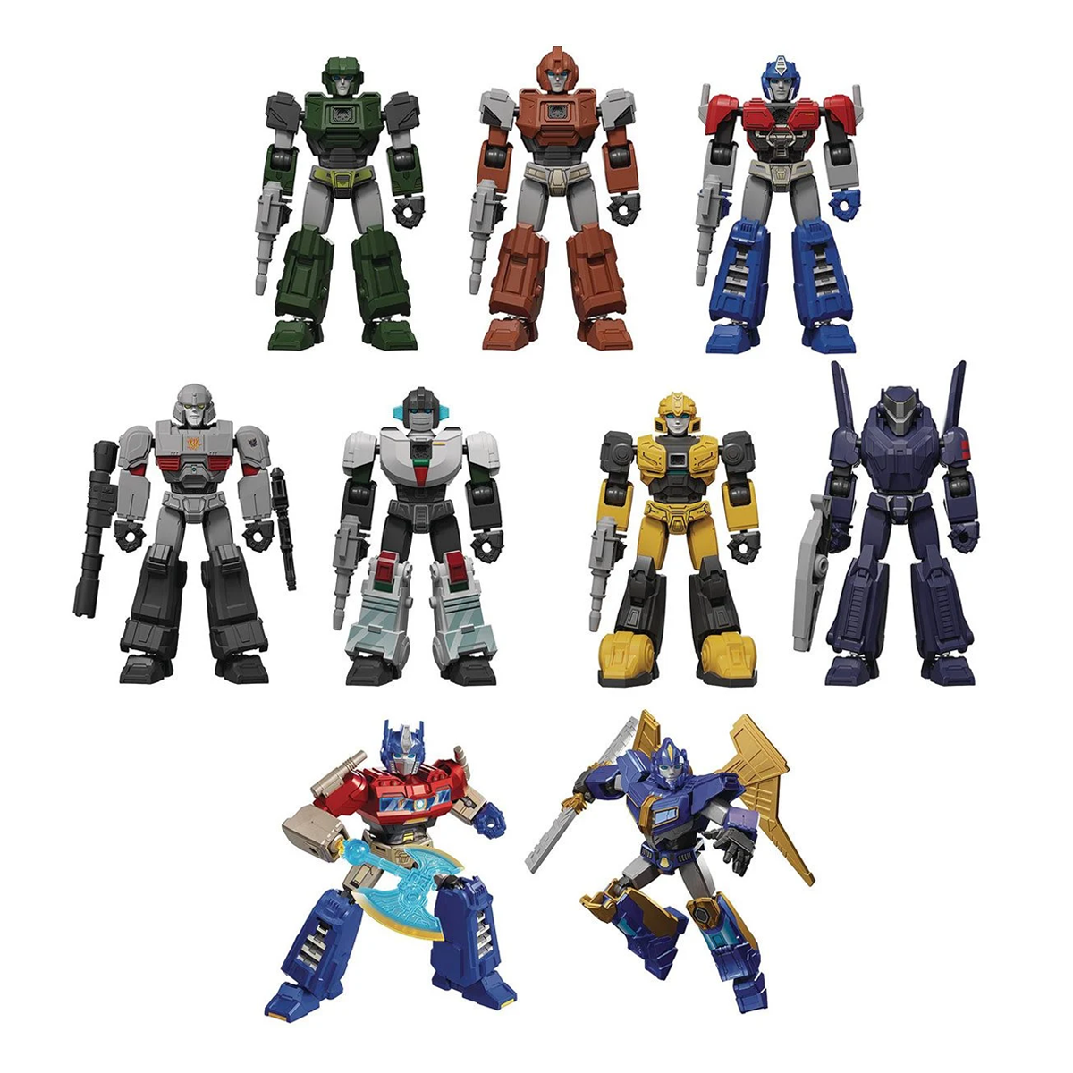 Blokees Transformers One Galaxy Version 05 One, Mini Model Kit, Assemble Yourself, Optimus Prime, Bumblebee, Autobots, Decepticons, Genuine Licensed Collectible, Officially Licensed Transformers Merchandise