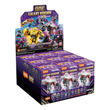 Blokees Transformers One Galaxy Version 07 One Wave 2, Mini Model Kit, Assemble Yourself, Optimus Prime, Bumblebee, Autobots, Decepticons, Genuine Licensed Collectible, Officially Licensed Transformers Merchandise