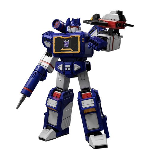 Blokees Transformers G1 Soundwave Action Edition, Sealed Figure Model Kit, Assemble Yourself, Optimus Prime, Bumblebee, Megatron, Autobots, Decepticons, Genuine Licensed Collectible, Officially Licensed Transformers Merchandise