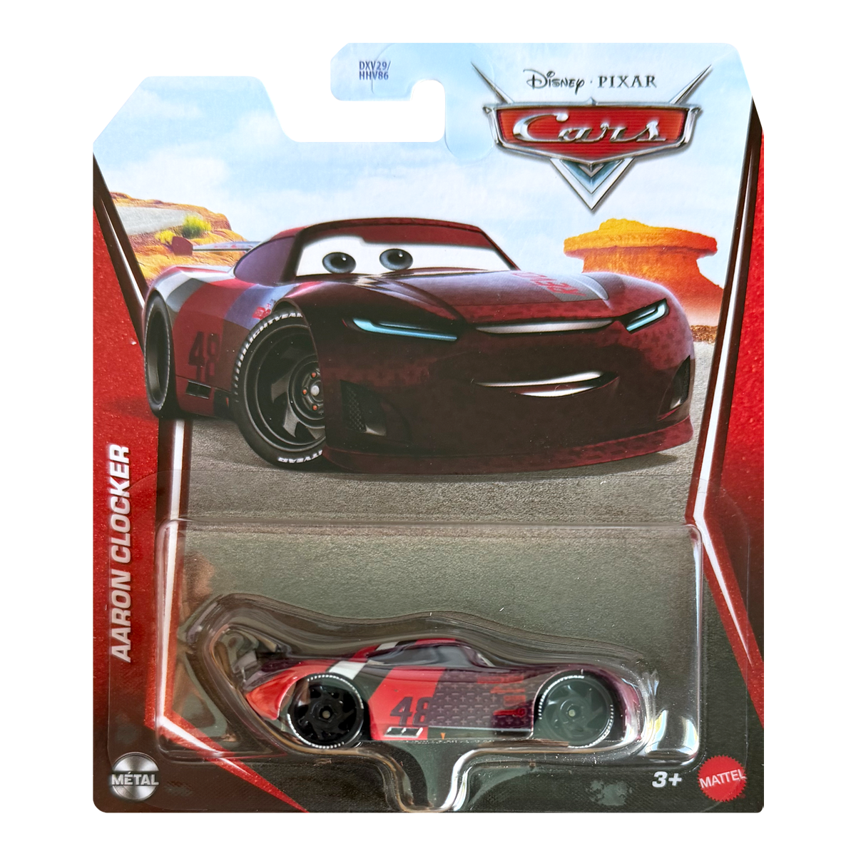 Disney Pixar Cars Aaron Clocker 20th Anniversary 2026, Die-Cast Metal Toy Car, Authentic Character Vehicles, Cars Movies, Disney+ Cars on the Road, Kids Push-Around Play