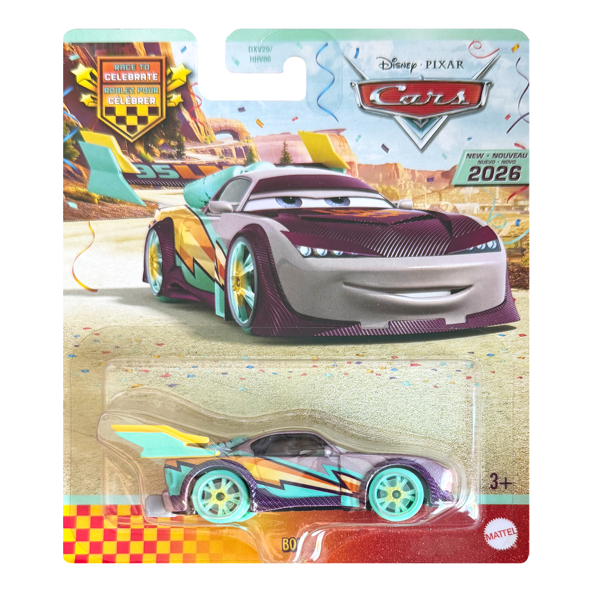 Disney Pixar Cars Boost 20th Anniversary Race To Celebrate 2026, Die-Cast Metal Toy Car, Authentic Character Vehicles, Cars Movies, Disney+ Cars on the Road, Kids Push-Around Play