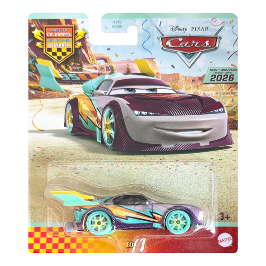 Disney Pixar Cars Boost 20th Anniversary Race To Celebrate 2026, Die-Cast Metal Toy Car, Authentic Character Vehicles, Cars Movies, Disney+ Cars on the Road, Kids Push-Around Play