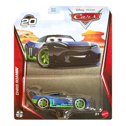 Disney Pixar Cars Chris Roamin 20th Anniversary 2026, Die-Cast Metal Toy Car, Authentic Character Vehicles, Cars Movies, Disney+ Cars on the Road, Kids Push-Around Play