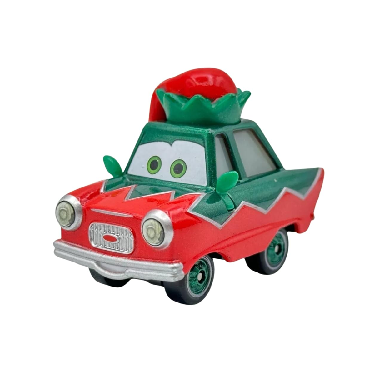 Disney Pixar Cars Holiday Clutch Kringle Christmas Wintertime Cruisers, Die-Cast Metal Toy Car, Authentic Character Vehicles, Cars Movies, Disney+ Cars on the Road, Kids Push-Around Play