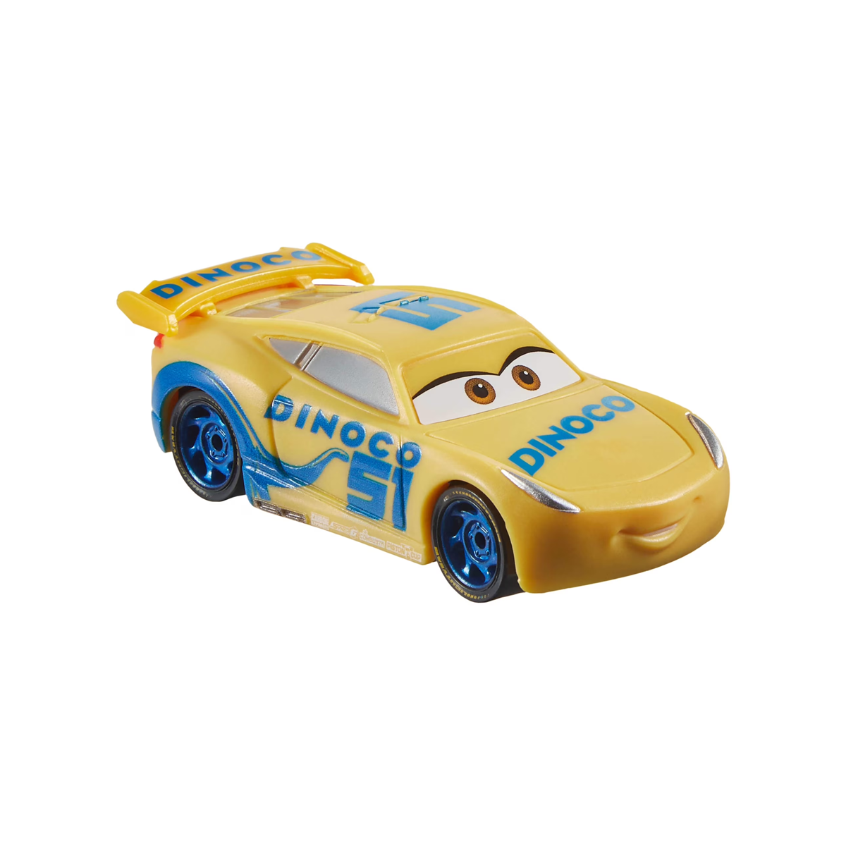 Disney Pixar Cars Color Changers Dinoco Cruz Ramirez, Toy Car, Authentic Character Vehicles, Cars Movies, Disney+ Cars on the Road, Kids Push-Around Play
