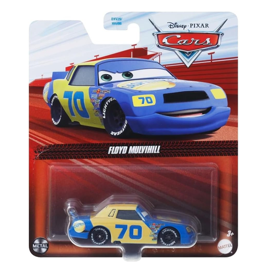 Disney Pixar Cars Floyd Mulvihill, Die-Cast Metal Toy Car, Authentic Character Vehicles, Cars Movies, Disney+ Cars on the Road, Kids Push-Around Play