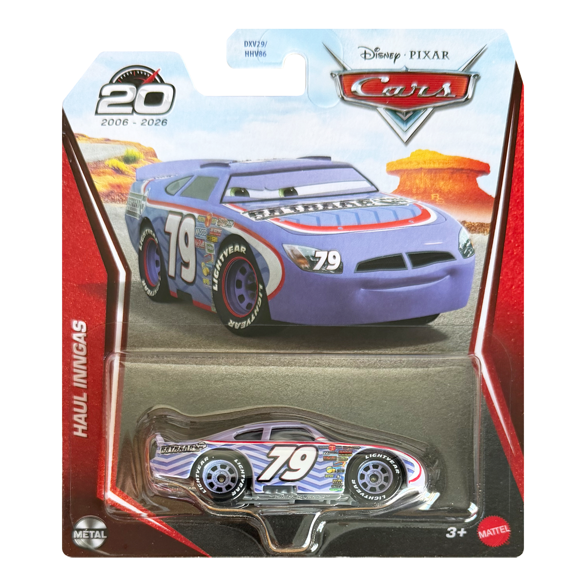 Disney Pixar Cars Haul Inngas 20th Anniversary 2026, Die-Cast Metal Toy Car, Authentic Character Vehicles, Cars Movies, Disney+ Cars on the Road, Kids Push-Around Play