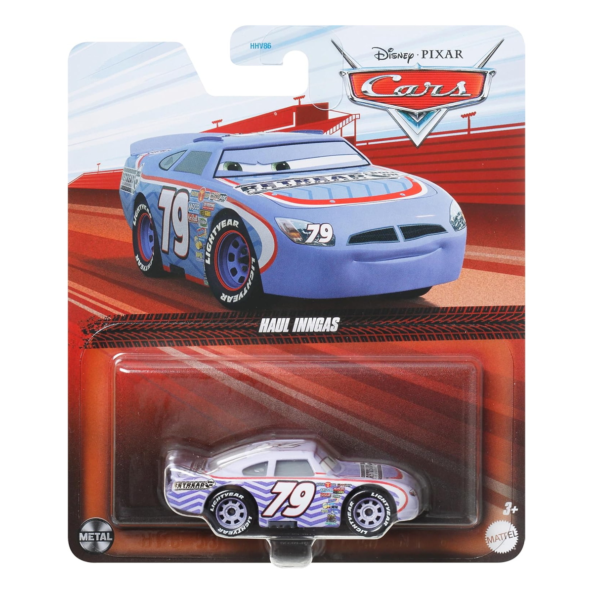 Disney Pixar Cars Haul Inngas, Die-Cast Metal Toy Car, Authentic Character Vehicles, Cars Movies, Disney+ Cars on the Road, Kids Push-Around Play