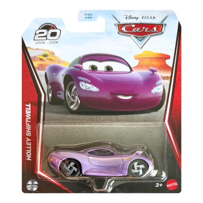 Disney Pixar Cars Holley Shiftwell 20th Anniversary, Die-Cast Metal Toy Car, Authentic Character Vehicles, Cars Movies, Disney+ Cars on the Road, Kids Push-Around Play