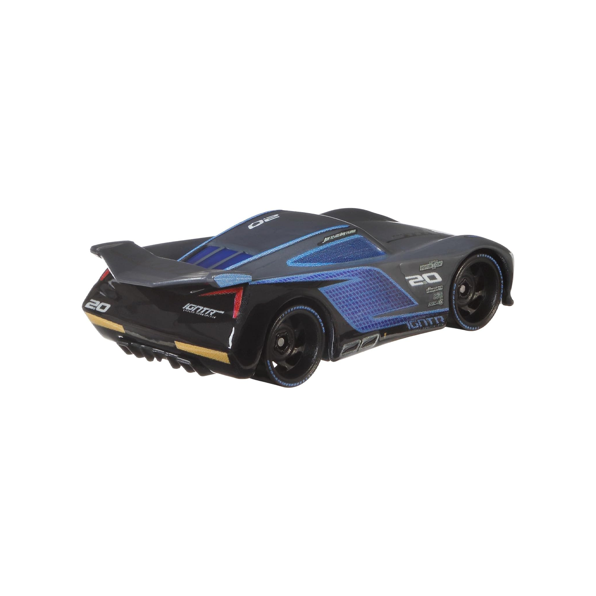 Disney Pixar Cars Jackson Storm, Die-Cast Metal Toy Car, Authentic Character Vehicles, Cars Movies, Disney+ Cars on the Road, Kids Push-Around Play