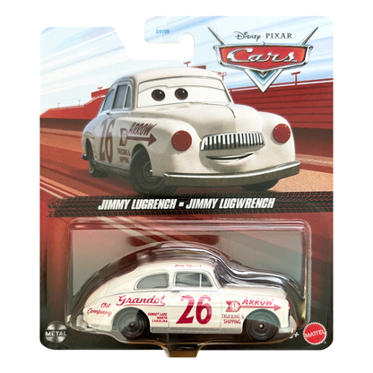 Disney Pixar Cars Jimmy Lugrench, Die-Cast Metal Toy Car, Authentic Character Vehicles, Cars Movies, Disney+ Cars on the Road, Kids Push-Around Play