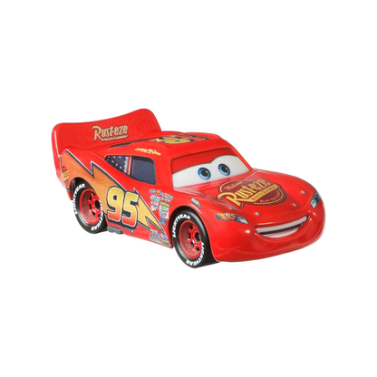 Disney Pixar Cars Lightning McQueen, Die-Cast Metal Toy Car, Authentic Character Vehicles, Cars Movies, Disney+ Cars on the Road, Kids Push-Around Play