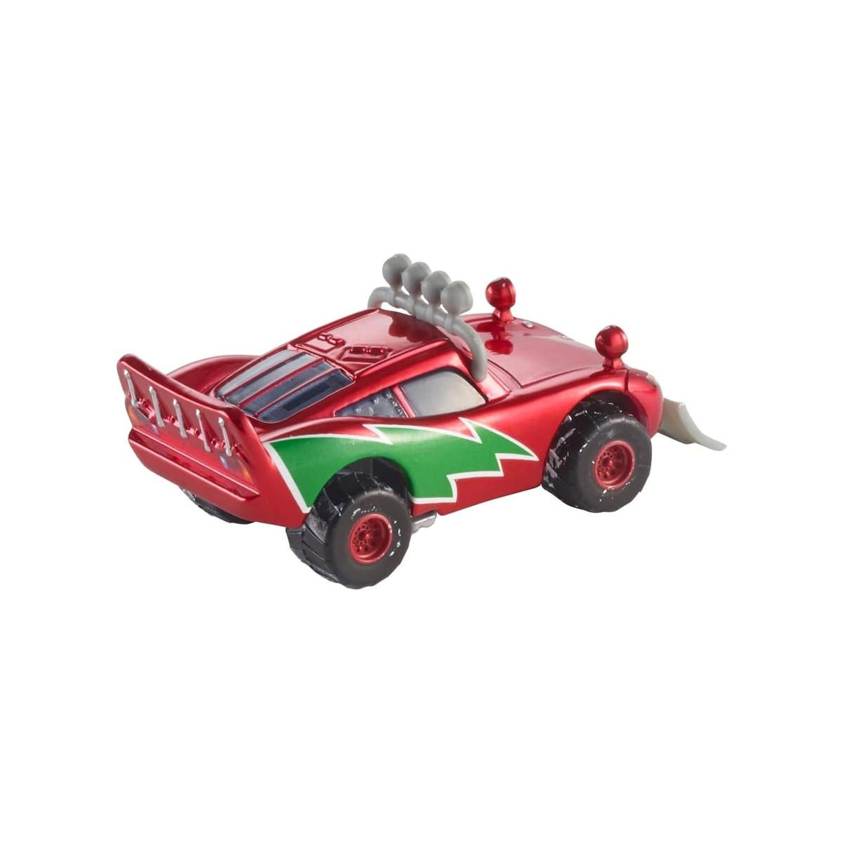 Disney Pixar Cars Holiday Lightning McQueen Christmas Wintertime Cruisers, Die-Cast Metal Toy Car, Authentic Character Vehicles, Cars Movies, Disney+ Cars on the Road, Kids Push-Around Play