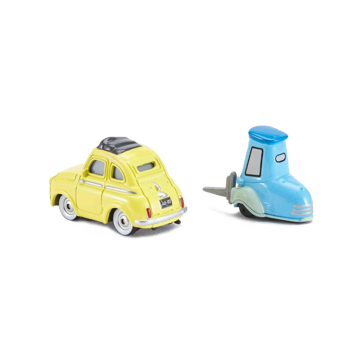 Disney Pixar Cars Luigi & Guido, Die-Cast Metal Toy Car, Authentic Character Vehicles, Cars Movies, Disney+ Cars on the Road, Kids Push-Around Play