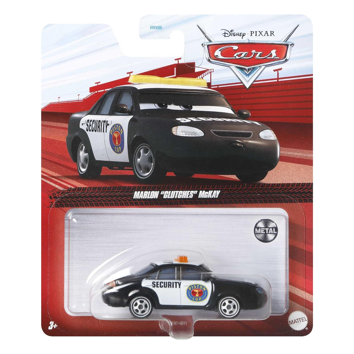 Disney Pixar Cars Marlon Clutches McKay, Die-Cast Metal Toy Car, Authentic Character Vehicles, Cars Movies, Disney+ Cars on the Road, Kids Push-Around Play