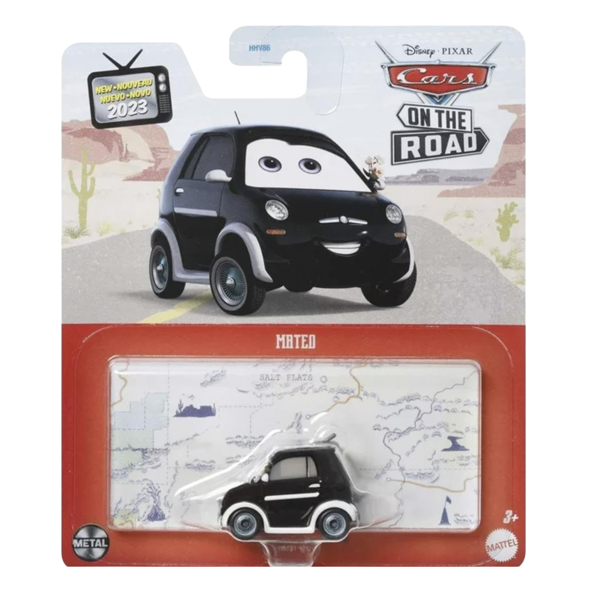 Disney Pixar Cars Mateo, Die-Cast Metal Toy Car, Authentic Character Vehicles, Cars Movies, Disney+ Cars on the Road, Kids Push-Around Play