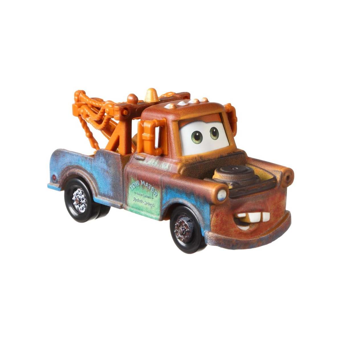 Disney Pixar Cars Mater, Die-Cast Metal Toy Car, Authentic Character Vehicles, Cars Movies, Disney+ Cars on the Road, Kids Push-Around Play
