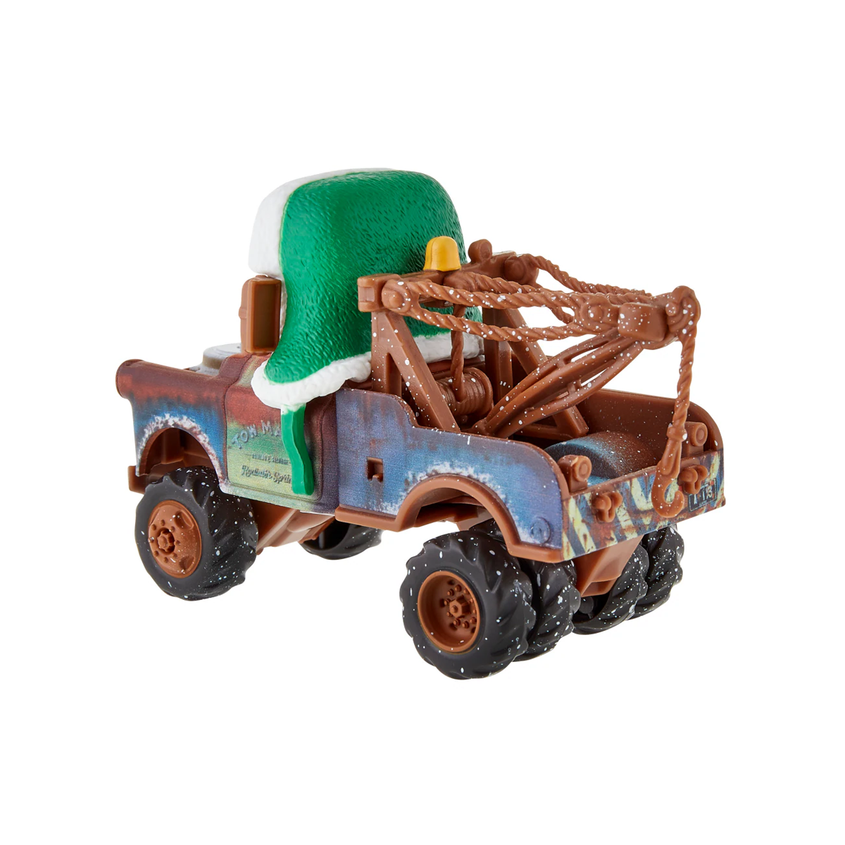 Disney Pixar Cars Holiday Mater Christmas Wintertime Cruisers, Die-Cast Metal Toy Car, Authentic Character Vehicles, Cars Movies, Disney+ Cars on the Road, Kids Push-Around Play