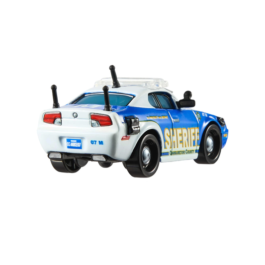 Disney Pixar Cars Mike 07, Die-Cast Metal Toy Car, Authentic Character Vehicles, Cars Movies, Disney+ Cars on the Road, Kids Push-Around Play