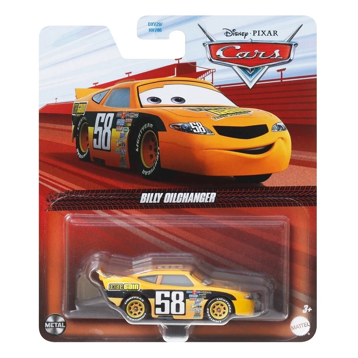 Disney Pixar Cars Billy Oilchanger, Die-Cast Metal Toy Car, Authentic Character Vehicles, Cars Movies, Disney+ Cars on the Road, Kids Push-Around Play