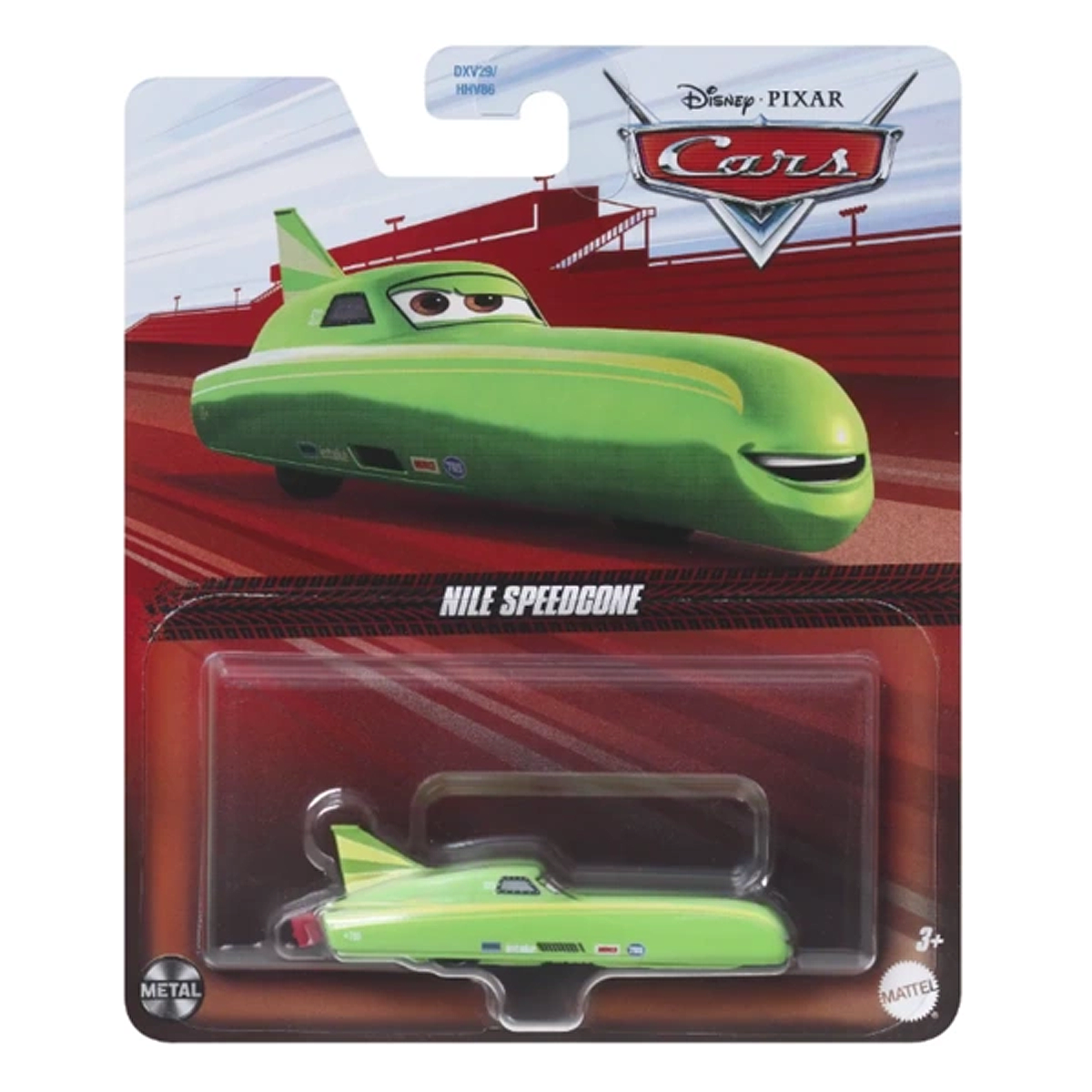 Disney Pixar Cars Nile Speedcone, Die-Cast Metal Toy Car, Authentic Character Vehicles, Cars Movies, Disney+ Cars on the Road, Kids Push-Around Play