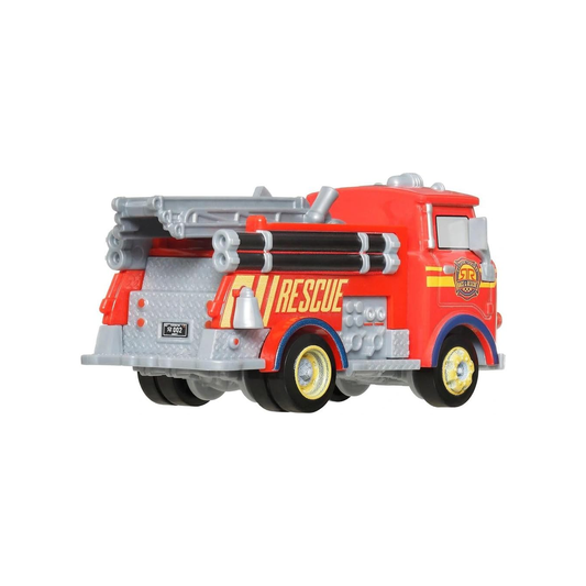 Disney Pixar Cars Radiator Springs Race & Rescue Red, Die-Cast Metal Toy Car, Authentic Character Vehicles, Cars Movies, Disney+ Cars on the Road, Kids Push-Around Play